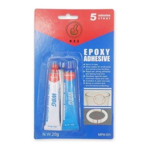 5 Mins Quick Clear 25ml Double Components Epoxy Adhesives Liquid AB Glue