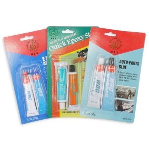 Auto Parts Clear Epoxy Adhesive AB Compositive Epoxy Resin Glue for Automotive Marine Plumbing Crafts Metal Plastic Repairs