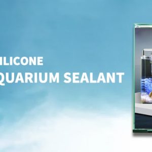 WBG Waterproof Non-toxic Aquarium Silicone Sealant Clear Glass Glue for Fish Safe