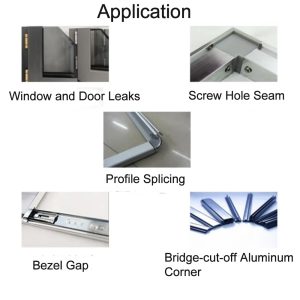 WBG PU Glue/Special Seam Sealant for Doors and Windows/Polyurethane Self-leveling Seam Sealant