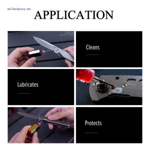 WBG Custom Color Food Grade Knife Lubricating Cleaning Oil