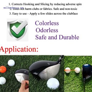 WBG Slick Stick Golf Compound Anti-Slice,Golf Slice & Hook Eliminator Increase Distance & Improve Accuracy Golf Accessory Grease