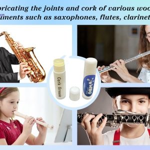 WBG Saxophone Clarinet Flute Cork Grease at the Joint Lube Cork Oil Musical Instrument Cork Grease