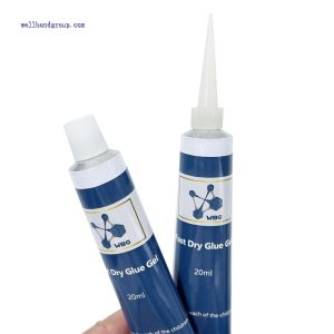 WBG Custom Private Label Aluminium Tube Fast Dry Super Glue Cyanoacrylate Adhesive Glue