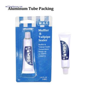 WBG Car Care Exhaust System Sealer Repair Glue Adhesive for Tailpipe Muffler Sealer Cement