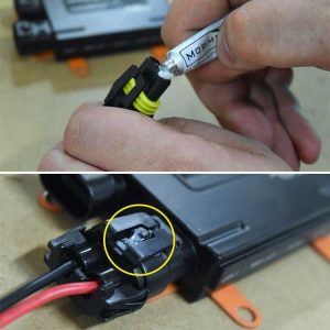 WBG Water resistant dielectric grease for electrical connectors