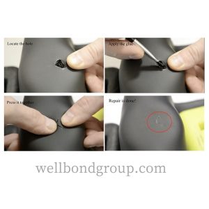 Black Neoprene Cement Wetsuit Flexible Waterproof Repair Seal Cement Kit