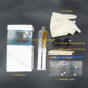 Epoxy Resin Ab Glue Kit Kintsugi Ceramic Glue Adhesive for Ceramic