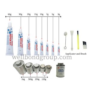 WBG Vinyl Pool Repair Patch Kit Vinyl Liner Inflatable Repair Glue