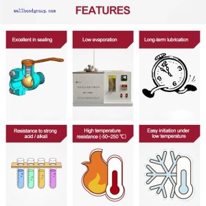 WBG PTFE Lubricant Based Silicone Grease Fluoropolymer Grease PTFE Grease