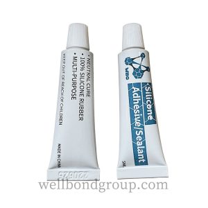 WBG Aquarium Rtv Silicone Adhesive Glue High Temperature Silicon Acetoxy Clear Gp Glass Neutral Acetic Silicone Sealant