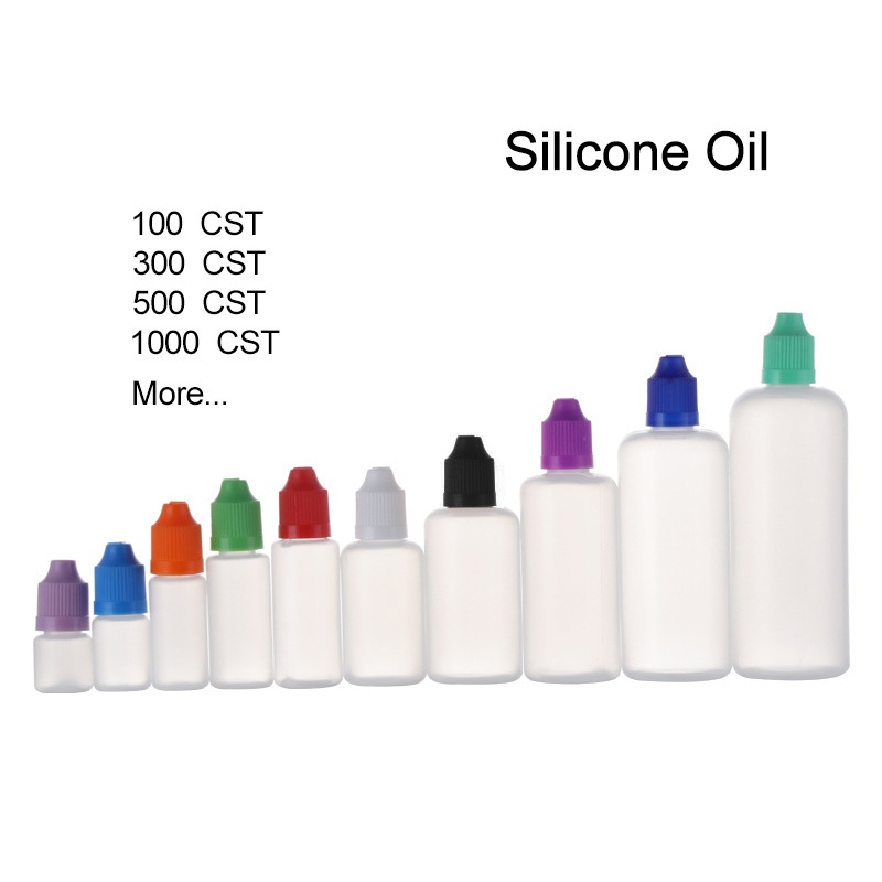 WBG 100 CST 300CST 500CST 1000CST Silicone Treadmill Belt Lubricant Silicone Oil with Needle Tip Bottle
